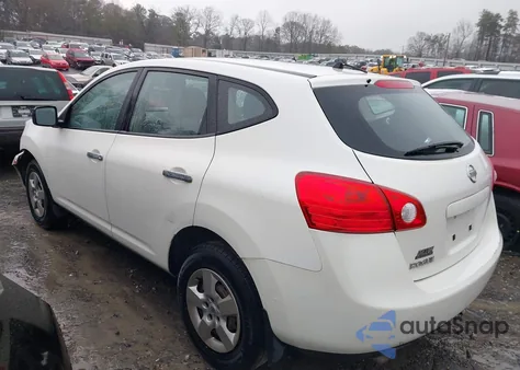 2010 Nissan Rogue S из США, поврежденный, VIN JN8AS5MT6AW011555